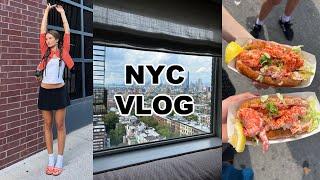 NYC Weekend vlog: NYFW Prep, Friends visiting, Smorgusburg