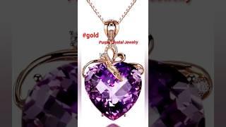 latest fashion jewellery | Purple Jewelry |  #gold #fashion #amazon