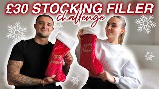 £30 STOCKING FILLER CHALLENGE WITH BOYFRIEND!