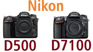 Nikon D500 vs Nikon D7100