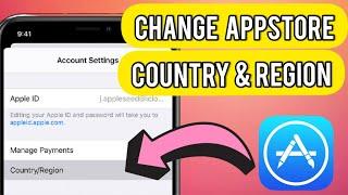 How to Change Country/Region in App Store or iTunes ( iOS  15 ) Latest 2022