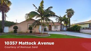 10357 Mattock Avenue Downey, CA 90241 | Remoun Said | Find Homes for Sale