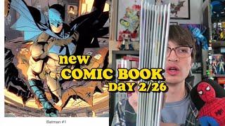 New Batman #1 by Matt Fraction + New Comic Book Day Haul 2/26/2025