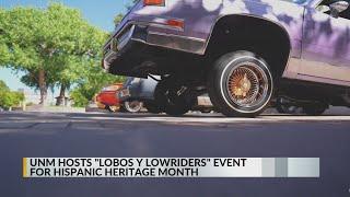 UNM kicks off Hispanic Heritage Month with lowrider show