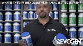 What are the differences between AminoJect and Cell K.E.M.?