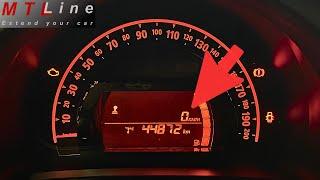 Renault Twingo 3 – digital speed display activation – vključitev digitalnega prikaza hitrosti