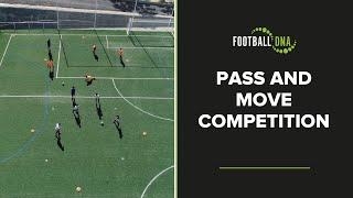 Pass and Move Competition Drill with Harry Cosson – UEFA A Licensed Coach