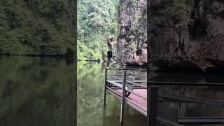 Tasik Cermin Ipoh, A Cave Tunnel to Mirror Lake #travel #beautifulasia #exploreasia