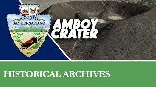 Amboy Crater: A volcano in the Mojave Desert