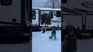 Are YOU Deep Freeze Ready? #winter #rving #rv #rvfamily