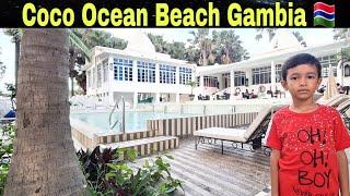 Coco Ocean Beach Resort And Spa The Gambia | Monkeys Fight For Food in Hotel | Beach Hotel In Africa