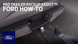 How to Set Up Pro Trailer Backup Assist™ | Ford How-To | Ford