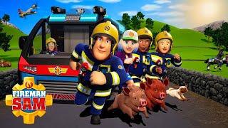 Follow the leader! | Fireman Sam Official | Cartoons for Kids