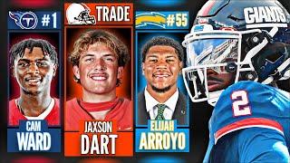 TWO ROUND 2025 NFL Mock Draft (Free Agency & Trades)