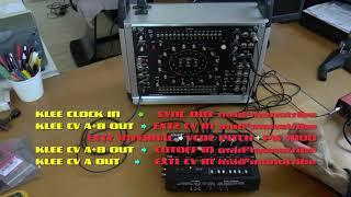 mad²monotribe: Patching the modded Monotribe with a Klee Sequencer