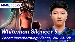 WHITEMON POS 5 SILENCER | Dota 2 Support Pro Gameplay 7.37