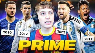 VERSIONES IMPARABLES DE FUTBOLISTAS (PRIME ABSOLUTO) - INCREIBLE!