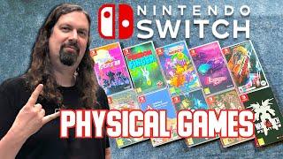 10 Physical NINTENDO SWITCH Games - Some HIDDEN GEMS?!