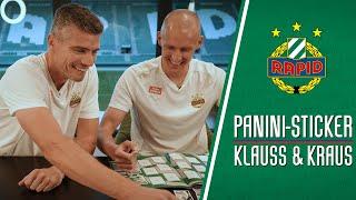 Klauß & Kraus öffnen Panini-Sticker