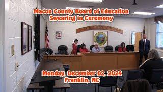 Board of Education Oaths of Office (12-02-2024) \ Macon Media