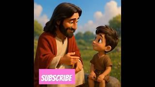 "Jesus Speaks to a Boy: The Beginning of Creation – A Powerful AI Vision"."#trending #shorts #viral