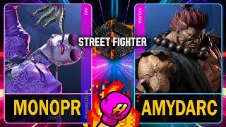 SF6 MonoPR (AKI) VS AmyDarc (AKUMA)Street Fighter 6スト64K 60ᶠᵖˢ