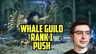 Shroud's Whale Guild Grind Rank 1 Throne and Liberty. Can money alone get them there?