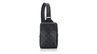 Louis Vuitton Men Taigarama Eclipse Outdoor Slingback Noir