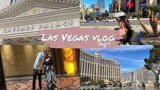 Las Vegas vlog day 1 Travel day,hotels & cirque du soleil