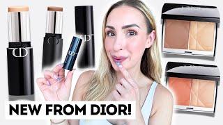 DIOR FOUNDATION & CONTOUR STICKS  Review & Swatches | Dior Color & Glow Diorissimo, Diorette