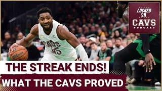 The Cleveland Cavaliers PROVED they're serious CONTENDERS in loss to Boston Celtics | Locked On Cavs