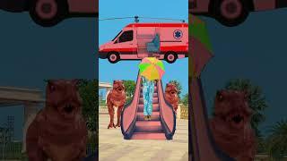 My Ambulance Helicopter is flying with me in the sky - funny VFX magic #funny#vfx #shorts