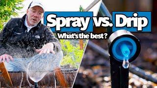 Spray vs. Drip Irrigation: What’s best for your Garden?