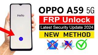 OPPO A59 5G Google Account Bypass (without pc) - LATEST UPDATE 2024