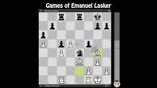 Mieses, Jacques - Lasker, Emanuel || Leipzig 1890 @chessbuddies  #EmanuelLasker