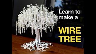 LEARN TO MAKE A WIRE TREE | WEEPING WILLOW | SINGHSWOOD