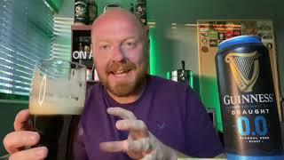 Guinness Draught 0.0 - Alcohol Free Stout #beer #beerreview #guinness #alcoholfree