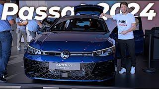 New Volkswagen Passat R-Line 2024 First Look Review