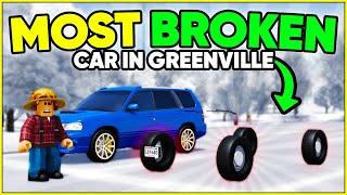 The MOST BROKEN CAR in Greenville?! - Greenville Roblox