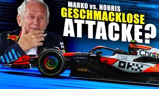 Scharfe Kritik an Dr. Marko! McLaren-Boss: Attacke auf Lando Norris geschmacklos!