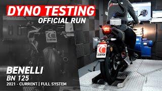 Benelli BN 125 Scorpion Exhaust Dyno Run