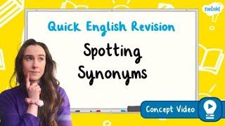 What Are Synonyms? | KS2 English Concept for Kids