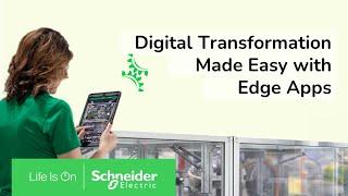 Hannover Messe 2024 - Digital Transformation Made Easy with Edge Apps | Schneider Electric