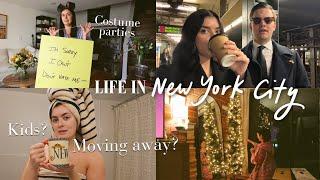 Week in my life: future plans, costume parties, cleaning, putting up the tree + more!