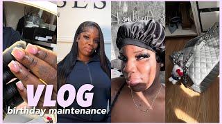 VLOG : BIRTHDAY MAINTENANCE • HAIR • LASHES • NAILS + MORE | Angeline Kors