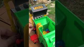 Maxx Action 3-N-1 Maxx Recycler Garbage Truck! #shorts #satisfyingvideo #truck
