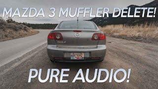 Mazda 3 MUFFLER Delete Sounds! | *PURE AUDIO*