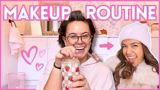 EVERYDAY MAKEUP ROUTINE (2024 goals + girl chat)