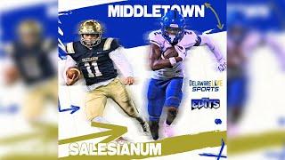 Salesianum visits Middletown Football LIVE from Middletown