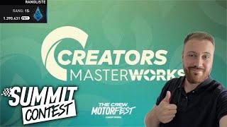 Motorfest -- Creators Masterworks Summit! - 1.390.431 Punkte Platin Guide!